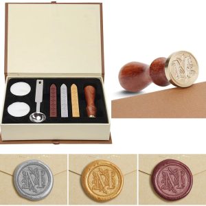 Custom Blessing Phrase Wax Envelope Seal Stamp Kit For Envelopes